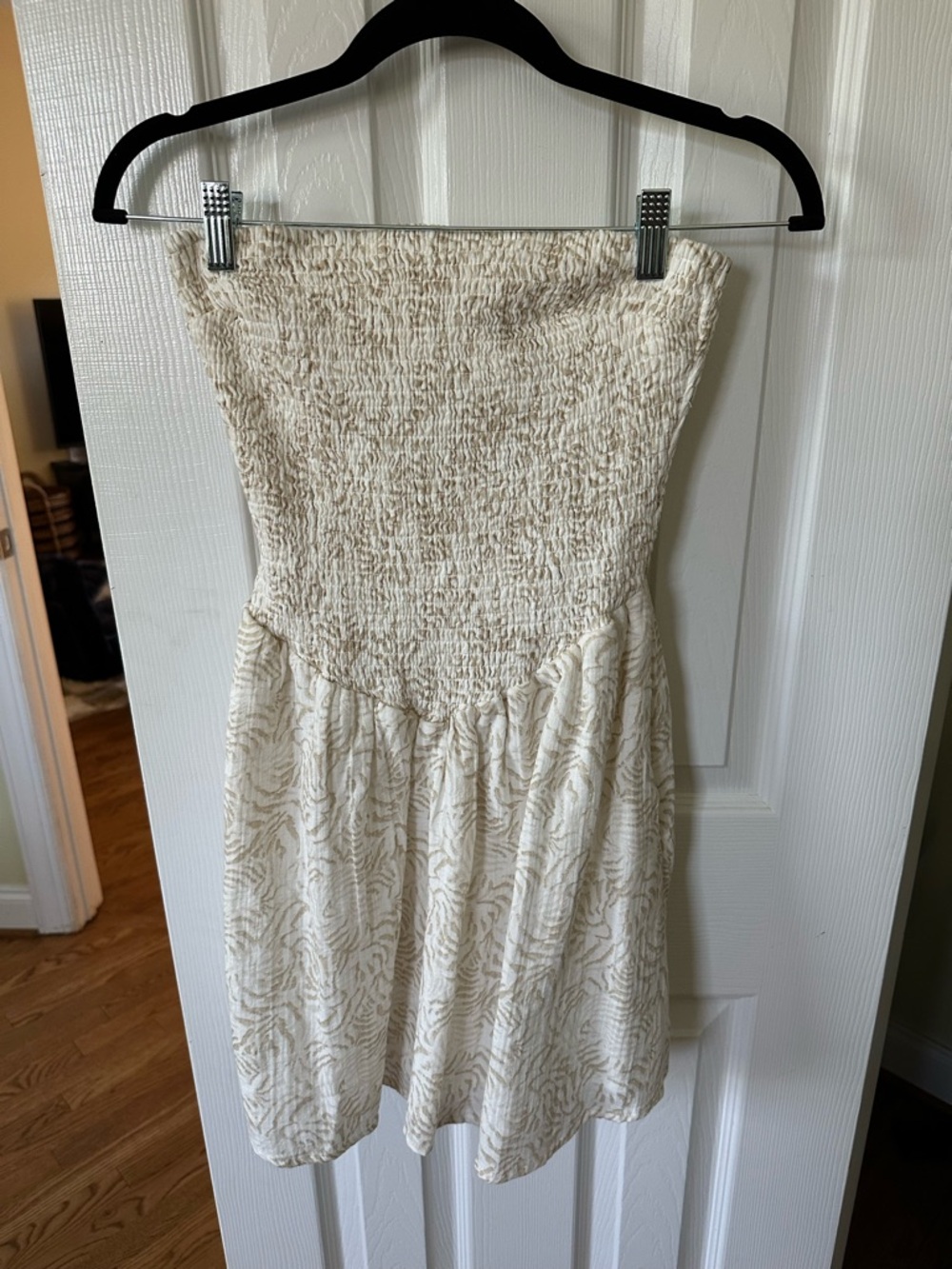 NWT Universal Thread Drop Waist Cream Dress - Size XS